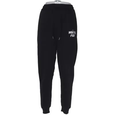 Sweatpants (Black) from White Fox Cotton, Polyester