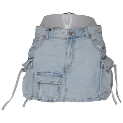 Spijkerrok (Blauw) van Pull & Bear Katoen