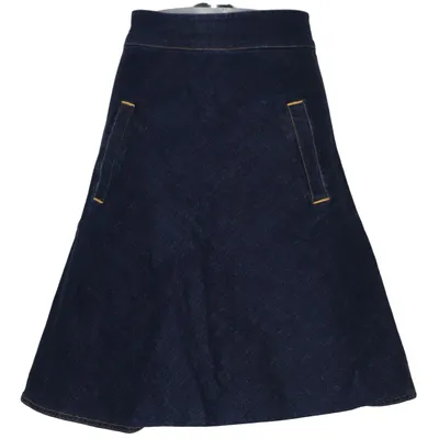 Denim skirt (Blue) from Mads Nørgaard Elastane, Organic cotton