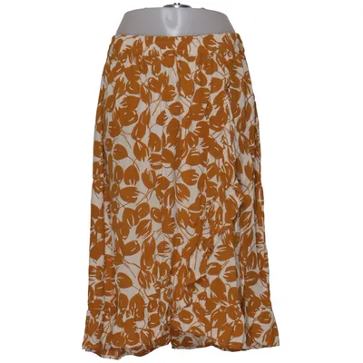 Jupe portefeuille (Jaune, Blanc) de MSCH Copenhagen Viscose