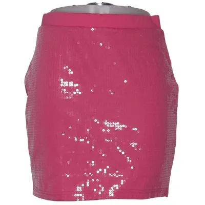 Jupe (Rose) de H&M Élasthane, Polyester, Viscose