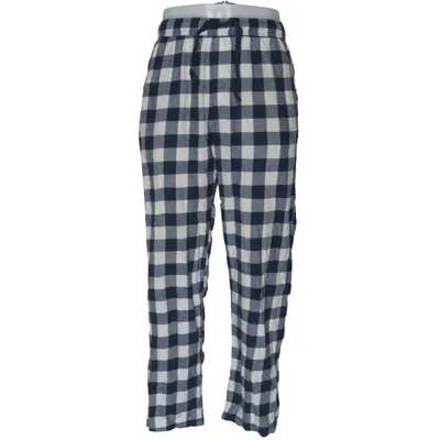 Pyjama broek (Blauw, Wit) van Ben Burton Katoen