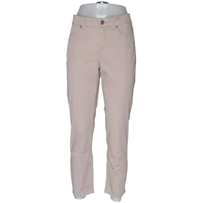 Chinos (Beige) van Cambio Katoen, Elastaan