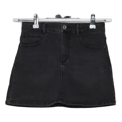 Jeanskjol (Grå) från Zara Kids Denim Collection Bomull, Elastan