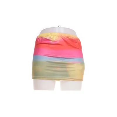 Rok (Roze, Groen) Polyester, Elastaan