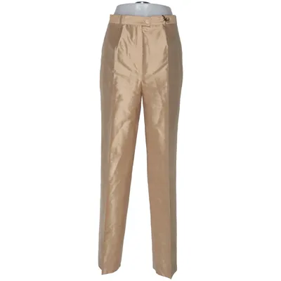 Pantalon patte d'éléphant (50020/2) de Jobis Soie, Viscose