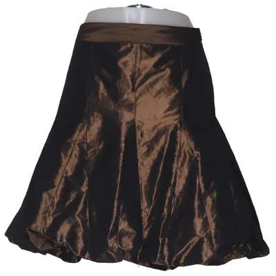 Skirt (Brown) from Sisley Acetate, Polyester, Viscose