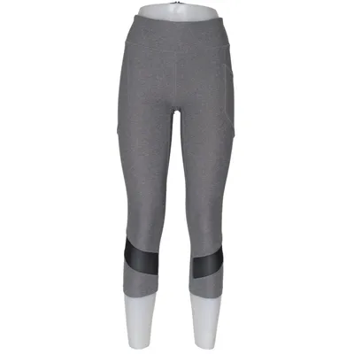 Træningsleggings (Grå, Sort) fra Götex Elastan, Polyester