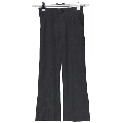Jakkesætsbukser (Grå) fra Zara Elastan, Polyester, Viscose