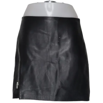 Leren rok (Zwart) van Icona Pop x Gina Tricot Leer