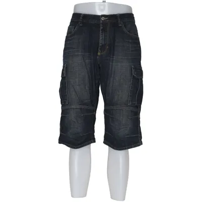 Cargo shorts (Blue) from Dressmann Cotton