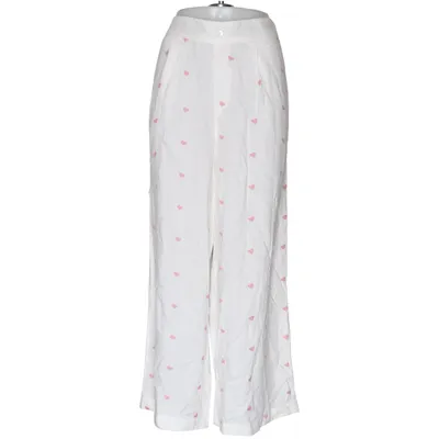 Pyjamasbyxor (Vit, Rosa) från Urban Linne, Polyester, Viskos