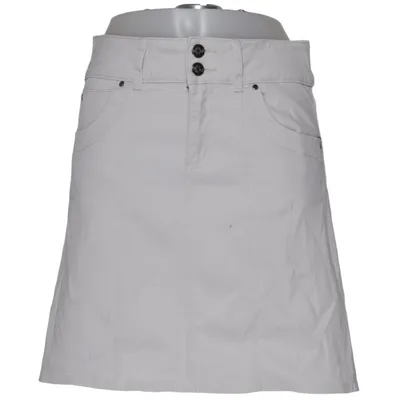 Kjol (Beige) från Viveca N Bomull, Elastan
