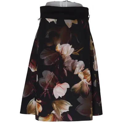 Rok (Zwart, Meerkleurig) Elastaan, Polyester