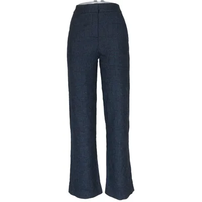 Broek (Blauw) van Veronica Beard Acryl, Katoen, Polyester, Zijde, Viscose, Wol