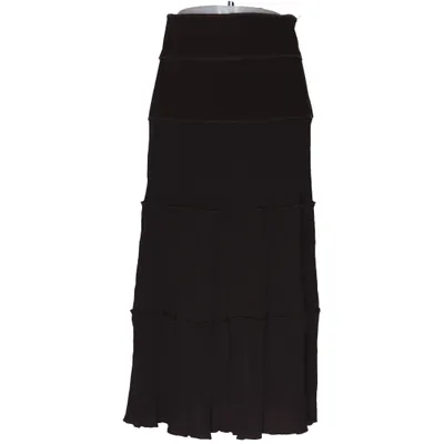 Maxi skirt (Brown) from Savann Polyester, Viscose