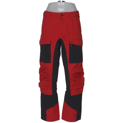 Friluftsbyxor (Röd, Grå, Flerfärgad) från Fjällräven Bomull, Polyester