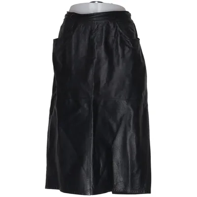 Lederrock (Schwarz) von Canda C&A Leder