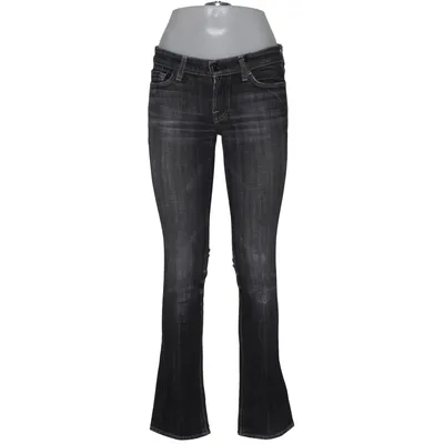 Jeans (Grå) från 7 for All Mankind Bomull, Polyuretan