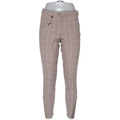 Reithose (Beige, Rot) von Domino Baumwolle, Elasthan