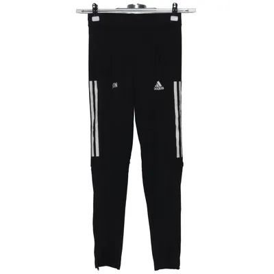 Träningsbyxor (Svart, Vit) från Adidas Återvunnen polyester