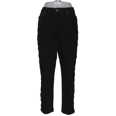 Jean (Noir) de Denim Miss Selfridge Coton, Élasthane, Polyester