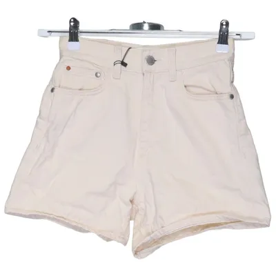Denim shorts (White) from Armedangels Organic cotton, Recycled cotton