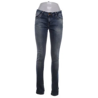 Jeans (Blå) från Crocker Bomull, Elastan