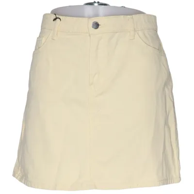 Jeansnederdel (Beige) fra Denim Co Bomuld