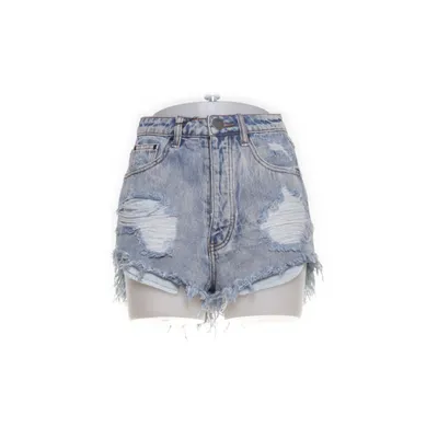Short en jean (Bleu) de Signature8 Coton