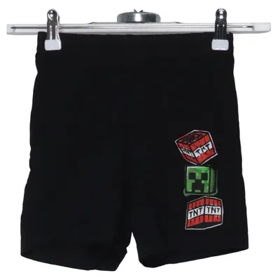 Pyjamashorts (Zwart) van Minecraft Katoen