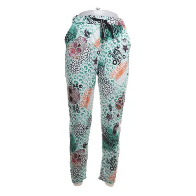 Broek (Wit, Groen, Meerkleurig) van Fashion Viscose, Katoen, Elastaan