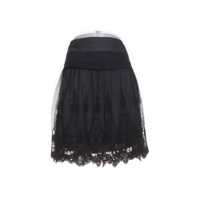 Skirt (Black, Gray) from Promod Cotton, Polyester