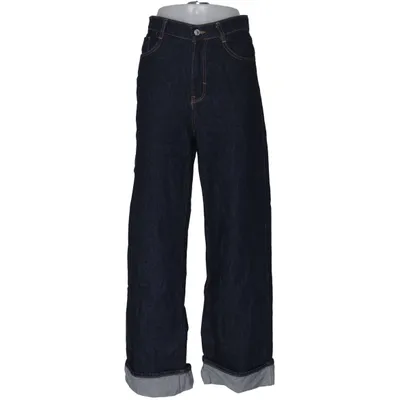 Jean (Onlhope Hw Wide Fold Up Rinse) de ONLY Blue Denim Coton