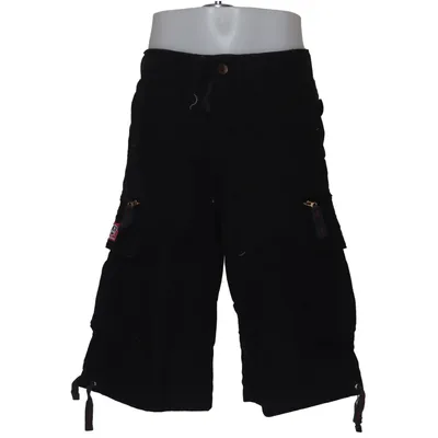 Shorts cargo (Noir) de Molecule Coton