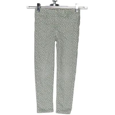 Leggings (Green, White) from Lupilu Cotton, Elastane, Polyester