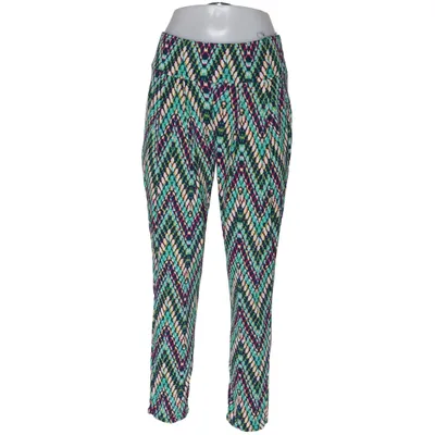 Pants (Green, Multicolored) from Quinze Heures Trente