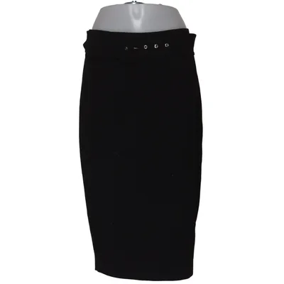 Jupe (Noir) de Notes du Nord Élasthane, Polyester, Viscose