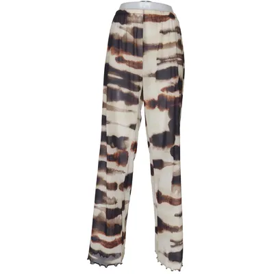 Palazzo broek (Bruin, Beige, Zwart) van Zara
