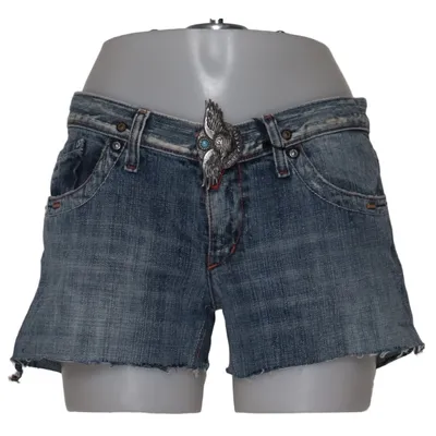 Short en jean (Bleu) de Take Two Coton