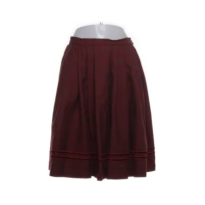 Kjol (Röd) från Trachten Deisen Bomull, Polyester, Ull