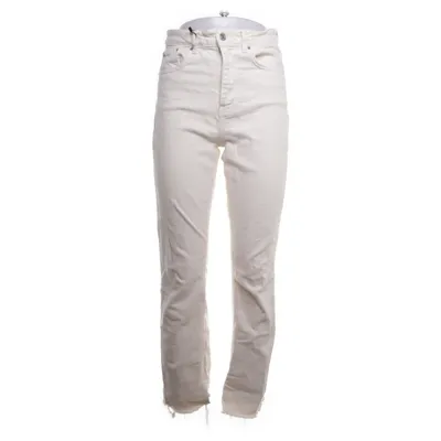 Spijkerbroek (Beige) van Perfect Jeans Gina Tricot Katoen, Elastaan