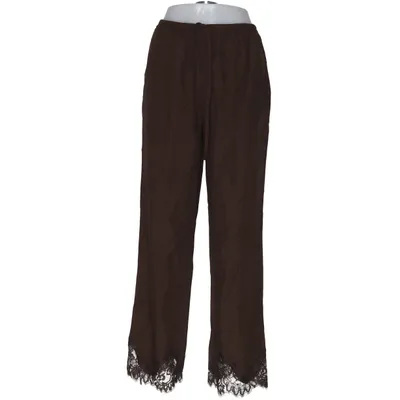 Broek (Lace Detail Trousers) van NA-KD Elastaan, Linnen, Polyamide, Polyester, Viscose