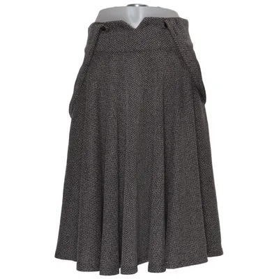 Jupe (Noir, Blanc) de Voodoo Vixen Coton, Polyester