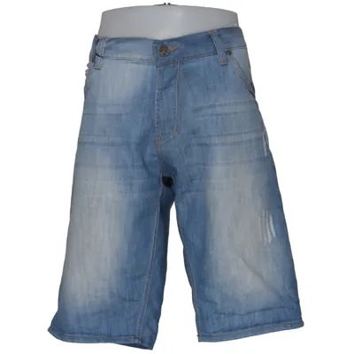 Jeansshorts (Blå) från 673 Fashion Factory Bomull, Polyester