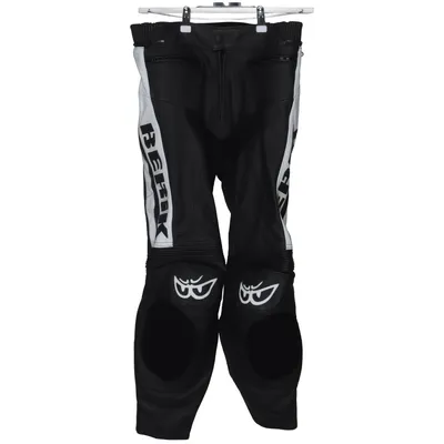Motorcykelbyxor (Svart, Vit) från Bering Skinn, Polyester