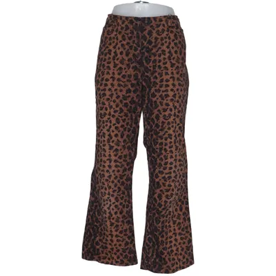 Pantalon patte d'éléphant (Marron, Noir) de Apart Impressions Coton, Élasthane