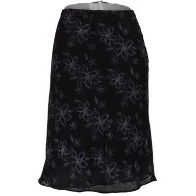 Skirt (Black, White) from Evie Polyester
