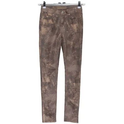 Pantalon (Marron) de Goldie Coton, Élasthane, Polyester