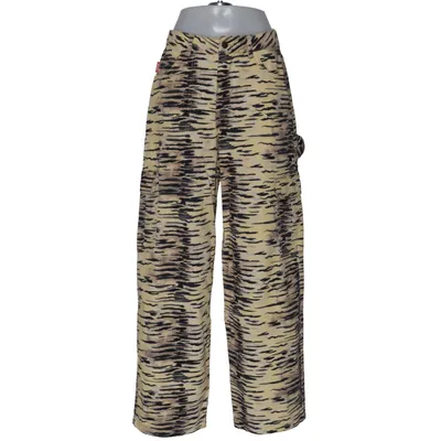 Cargo broek (Geel, Zwart, Bruin) van Harper & Yve Katoen